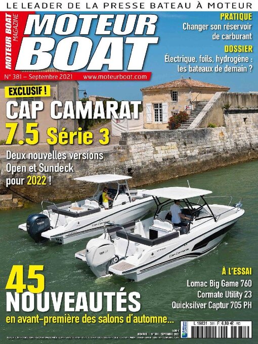 Title details for Moteur Boat Magazine by Editions Lariviere SAS - Available